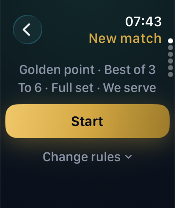 One question per screen, your rules remembered.